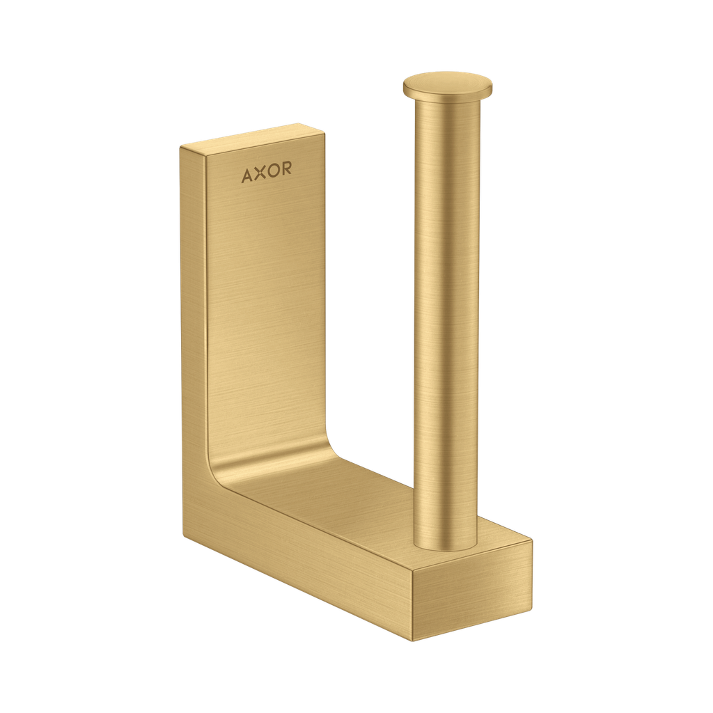 Hansgrohe 42654250 Axor Universal Rectangular Spare Roll Holder Brushed Gold Optic