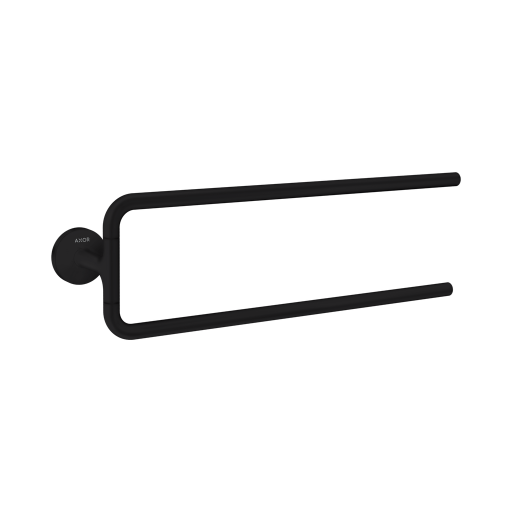 Hansgrohe 42822670 Axor Universal Circular Double Towel Bar 20" Matte Black