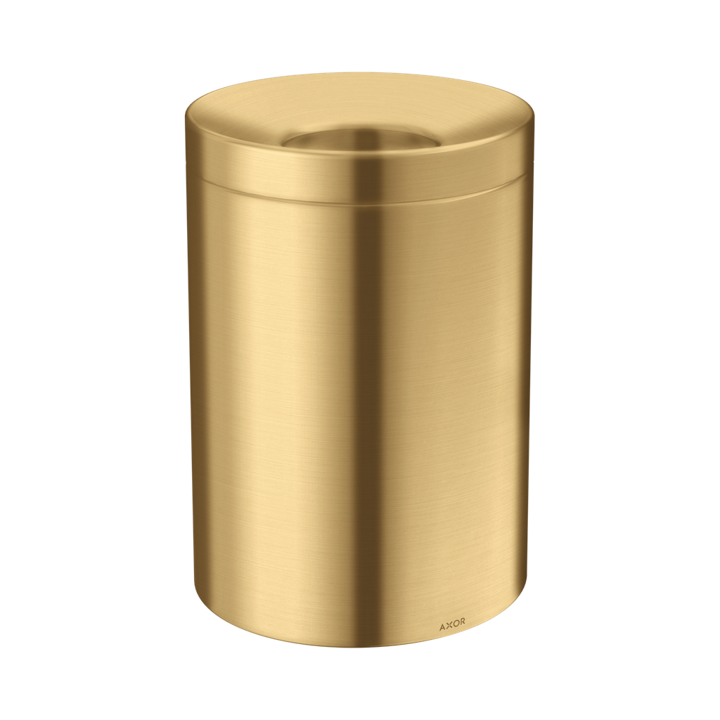 Hansgrohe 42872250 Axor Universal Circular Waste Bin Brushed Gold Optic