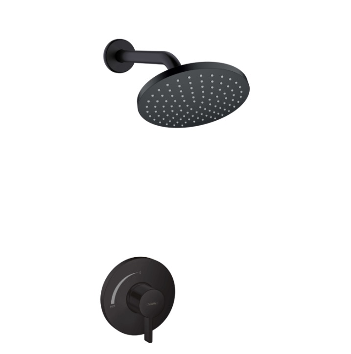 Hansgrohe 04953670 Vernis Blend Pressure Balance Shower Set Matte Black