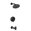 Hansgrohe 04957670 Vernis Blend Pressure Balance Tub Shower Set Matte Black