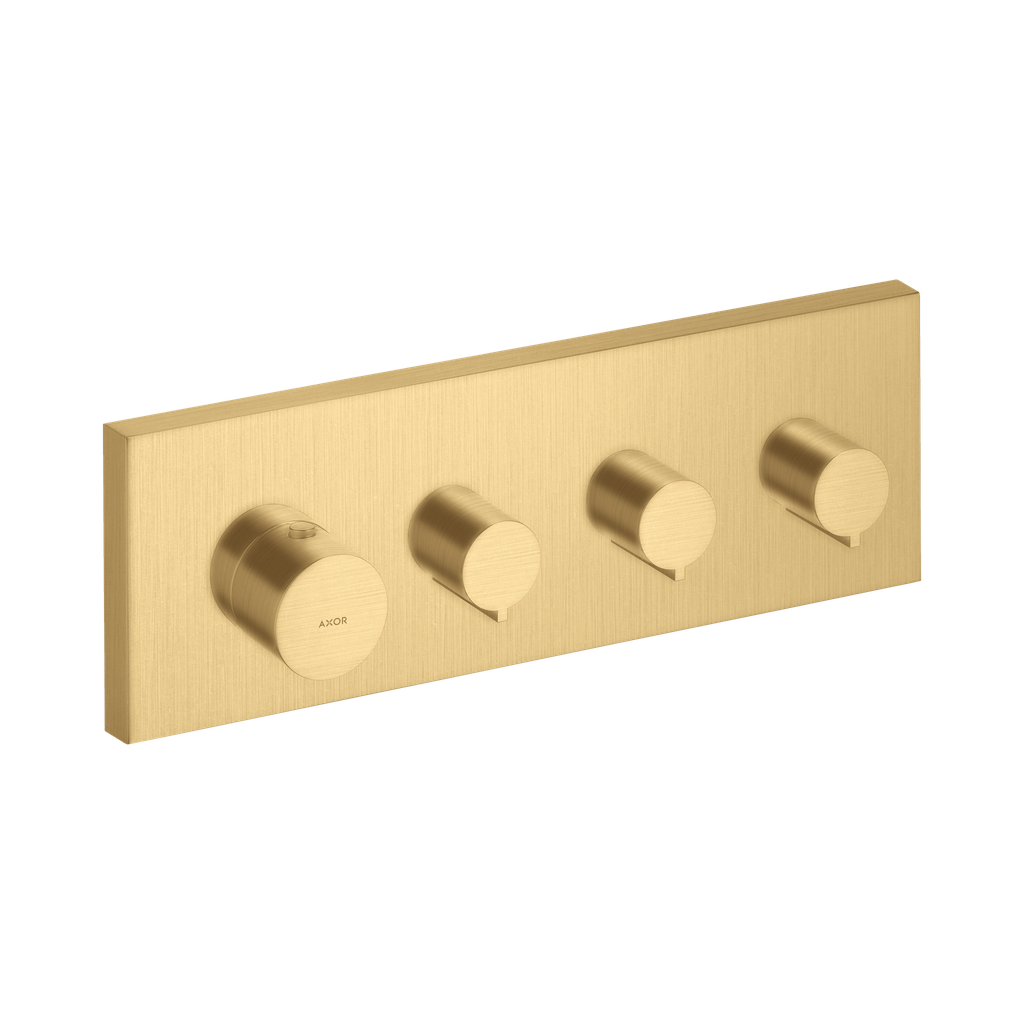 Hansgrohe 10751251 Axor Thermostatic Module Trim 15" X 5" Brushed Gold Optic