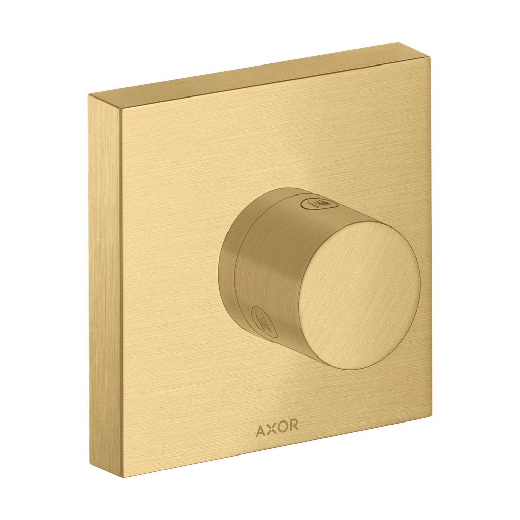 Hansgrohe 10932251 Axor ShowerSolutions Diverter Trim 5" X 5" Brushed Gold Optic