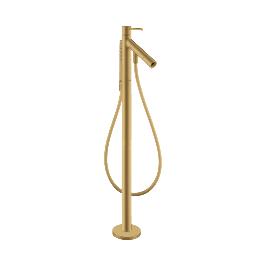 Hansgrohe 12456251 Axor Starck Freestanding Tub Filler Trim Brushed Gold Optic