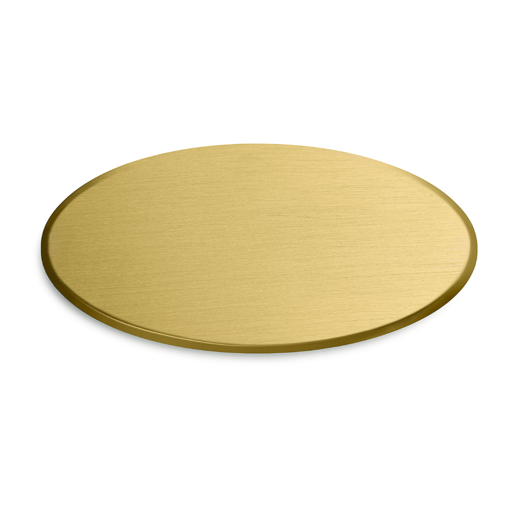 Hansgrohe 13999913 Axor Finish Sample Chip Brushed Brass