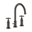 Hansgrohe 16513341 Axor Montreux Widespread Faucet 180 Brushed Black Chrome