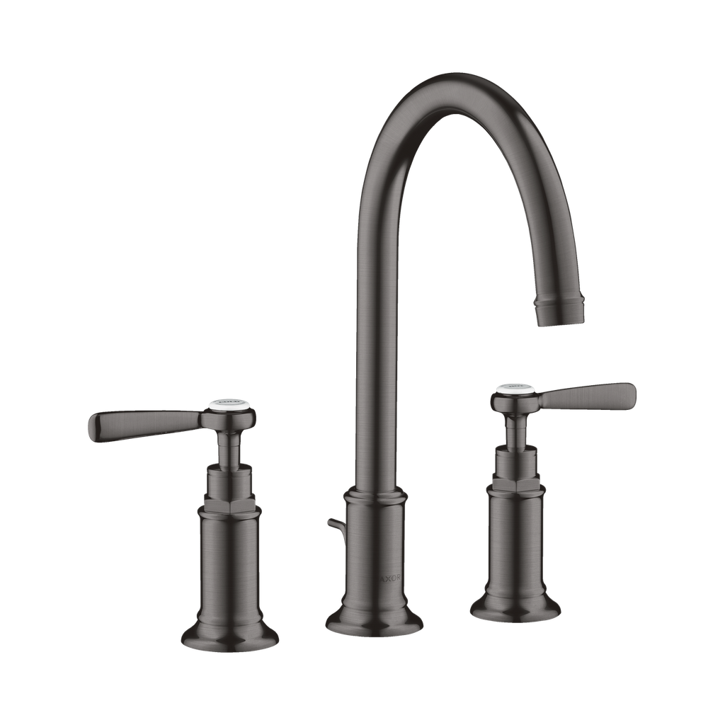 Hansgrohe 16514341 Axor Montreux Widespread Faucet 180 Brushed Black Chrome