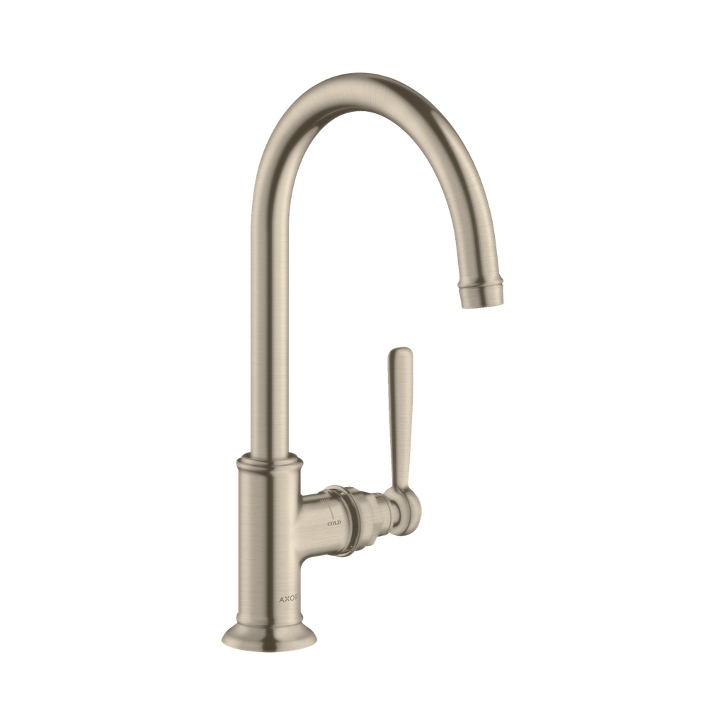 Hansgrohe 16518821 Axor Montreux Single Hole Faucet 210 Brushed Nickel