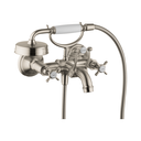 Hansgrohe 16561821 Axor Montreux 2-Handle Wall Mounted Tub Filler Brushed Nickel