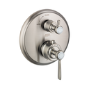 Hansgrohe 16801821 Axor Montreux Thermostatic Trim With Volume Control Brushed Nickel