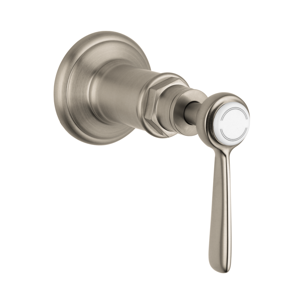 Hansgrohe 16872821 Axor Montreux Volume Control Trim With Lever Handle Brushed Nickel