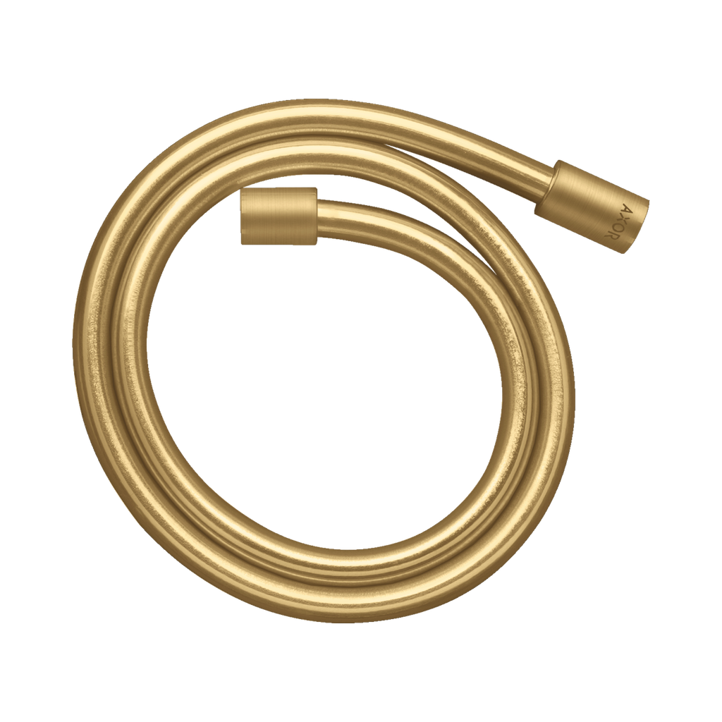 Hansgrohe 28282250 Axor Starck Techniflex Hose with Cylindrical Nut 49" Brushed Gold Optic