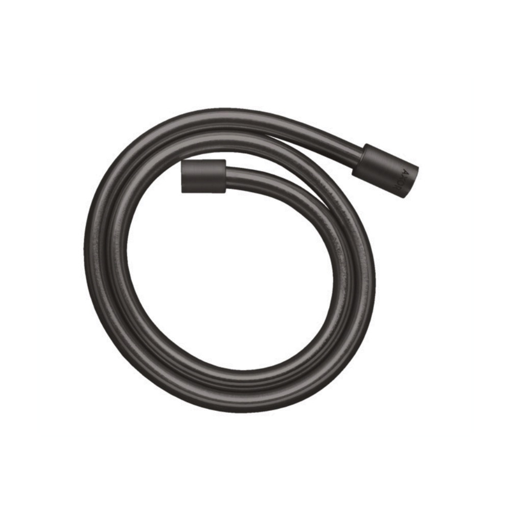 Hansgrohe 28282340 Axor Starck Techniflex Hose with Cylindrical Nut 49" Brushed Black Chrome