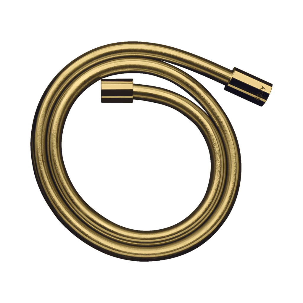 Hansgrohe 28282990 Axor Starck Techniflex Hose with Cylindrical Nut 49" Polished Gold Optic