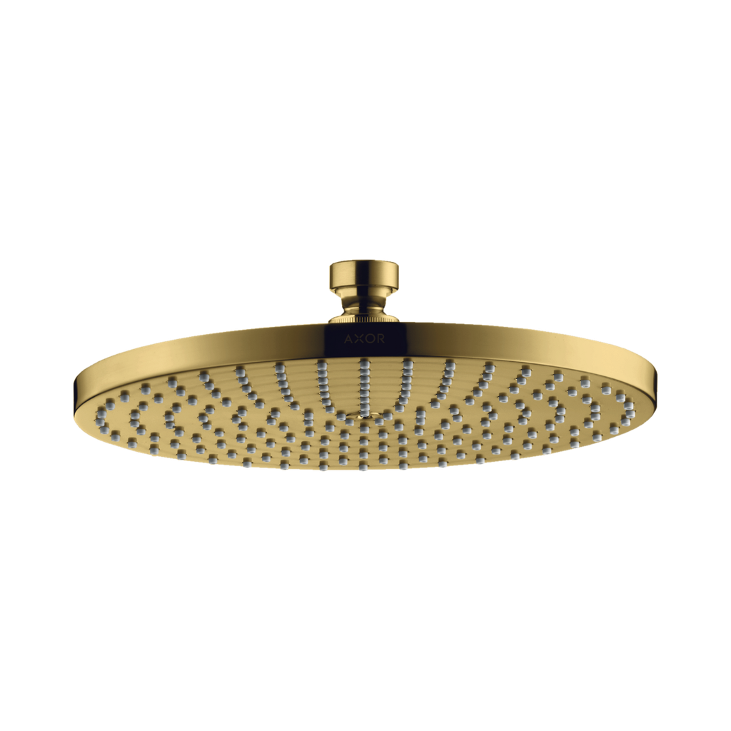 Hansgrohe 28494991 Axor Starck Showerhead 240 1-Jet Polished Gold Optic