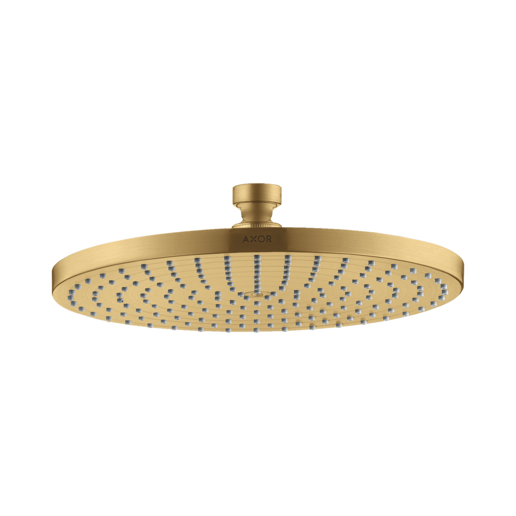 Hansgrohe 28612251 Axor Starck Showerhead 240 1-Jet Powder Rain Brushed Gold Optic