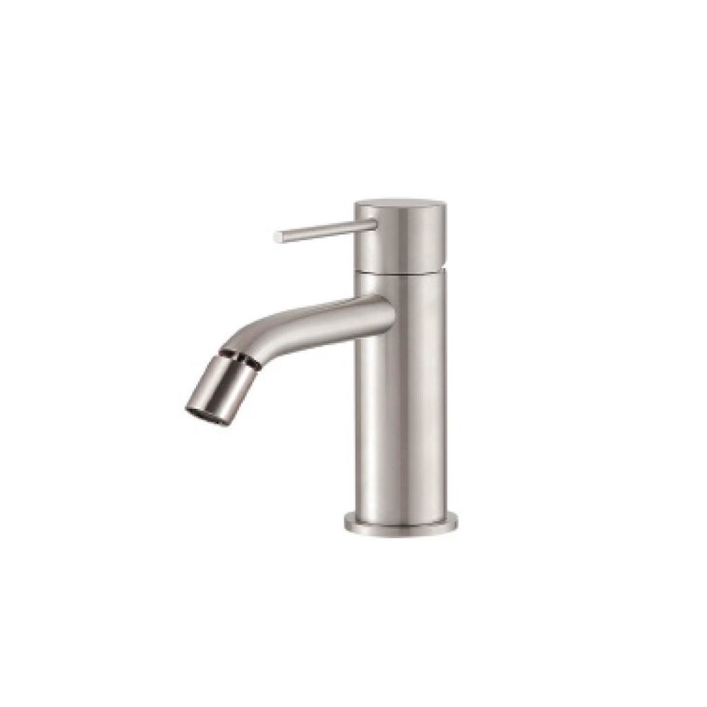 Treemme 1322 Single Hole Bidet Faucet One Handle Swivel Spray Stainless