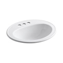 Kohler 2196-4-0 Pennington Self-Rimming Lavatory With 4 Centers