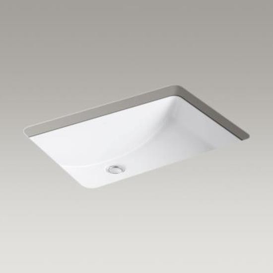 Kohler 2215-0 Ladena 23-1/4 X 16-1/4 X 8-1/8 Under-Mount Bathroom Sink