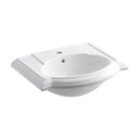 Kohler 2287-1-0 Devonshire Lavatory Basin With Single-Hole Faucet Drilling