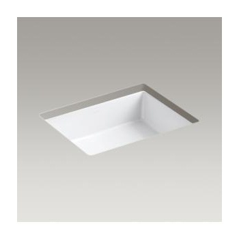 Kohler 2882-0 Verticyl Rectangle Under-Mount Bathroom Sink