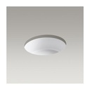 Kohler 2883-0 Verticyl Round Under-Mount Bathroom Sink White