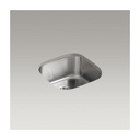 Kohler K3335 Undertone 19 x 19 Extra Large Rounded Undermount Single Kitchen Sink