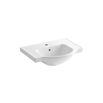 Kohler 5248-1-0 Veer 24 Single-Hole Sink Basin