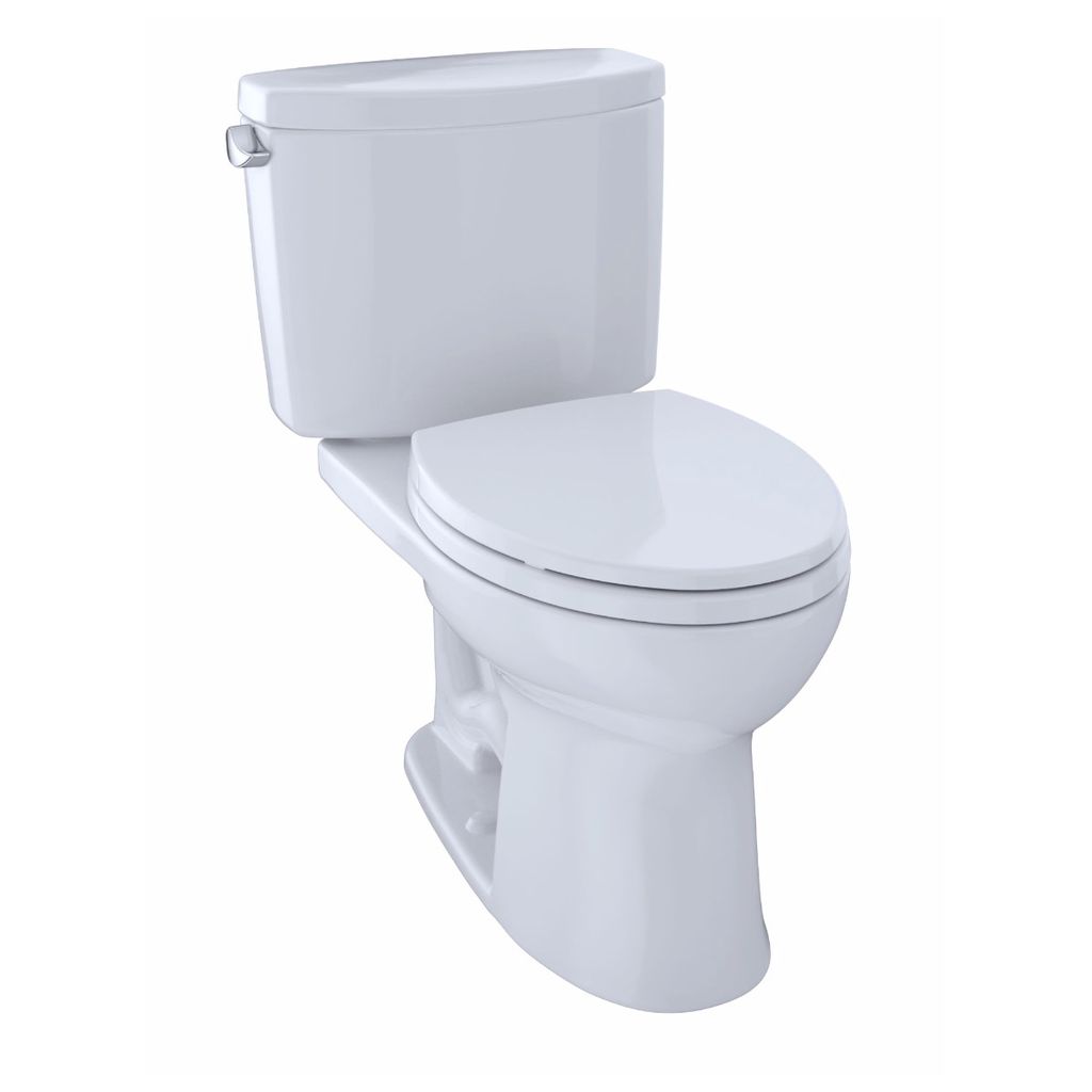 TOTO CST454CEFG Drake II Two Piece Elongated Toilet Cotton