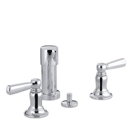 Kohler 10586-4-CP Bancroft Bidet Faucet With Lever Handles