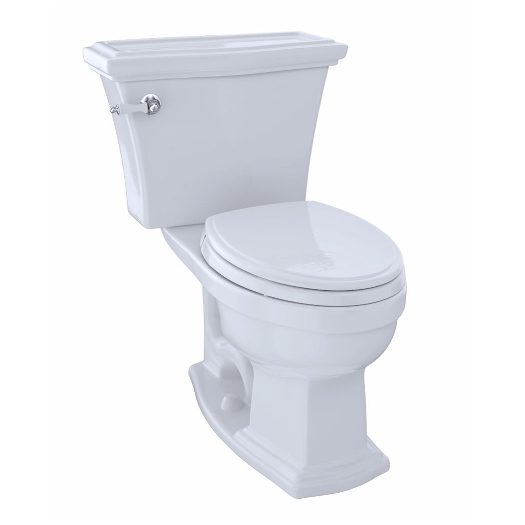 TOTO CST784EF Eco Clayton Two Piece Elongated Toilet Cotton