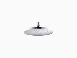 Kohler 13688-CP Contemporary Round 8 Rainhead With Katalyst Air-Induction Spray 2.5 Gpm