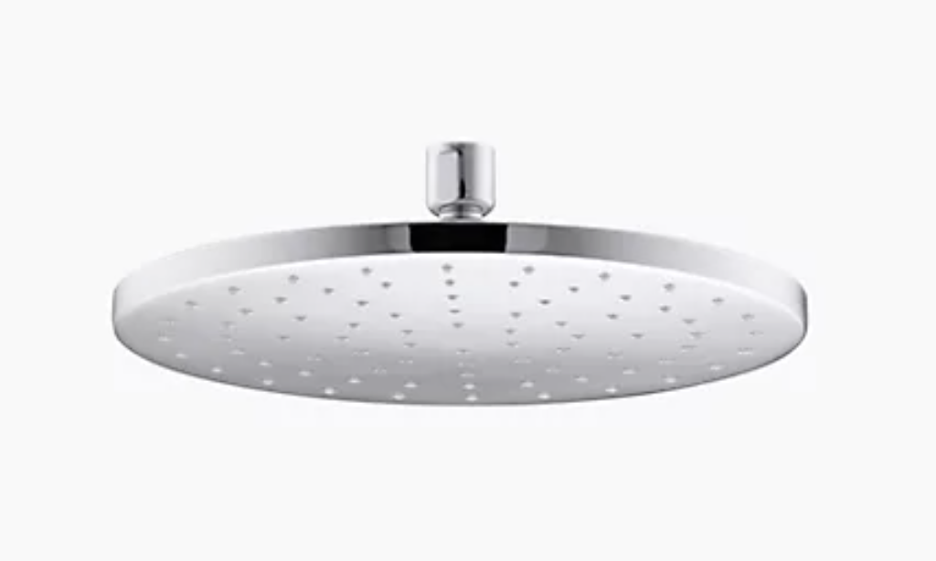 Kohler 13689-CP Contemporary Round 10 Rainhead With Katalyst Air-Induction Spray 2.5 Gpm