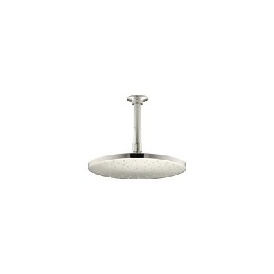 Kohler 13689-SN Contemporary Round 10 Rainhead With Katalyst Air-Induction Spray 2.5 Gpm