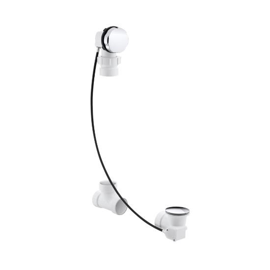 Kohler 7214-CP Clearflo Cable Bath Drain Less Pvc Tubing