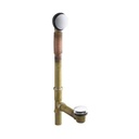 Kohler 7259-CP Clearflo Brass Toe Tap Bath Drain Chrome