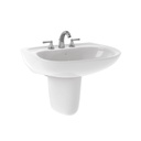 TOTO LHT242 Prominence Wall Mount 8" Lavatory Sink Cotton