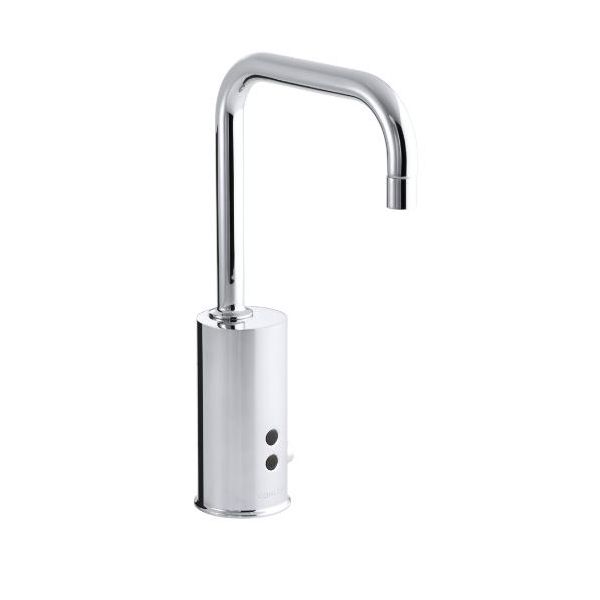 Kohler 7519-CP Hybrid Gooseneck Touchless Deck-Mount Faucet With Mixer