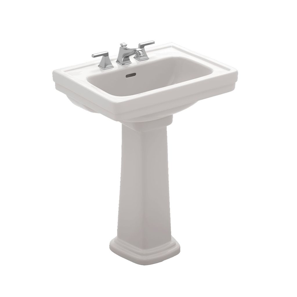 TOTO LPT532 Promenade Pedestal 4" Lavatory Cotton