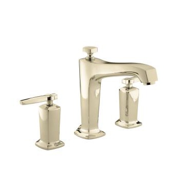 Kohler T16236-4-AF Margaux Deck-Mount High-Flow Bath Faucet Trim With Lever Handles Valve Not Included