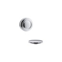 Kohler T37396-CP Pureflo Traditional Push Button Bath Drain Trim