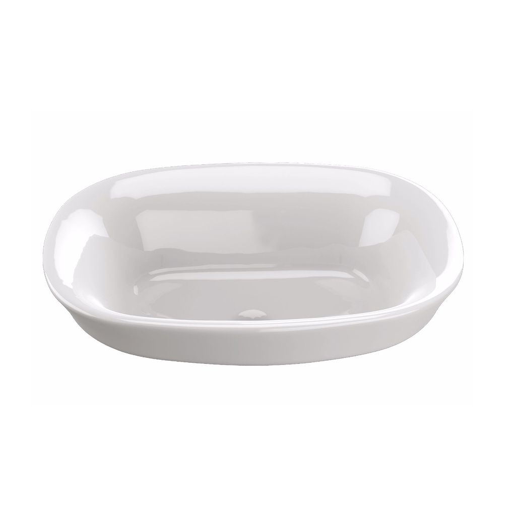 TOTO LT480G Maris Semi-Recessed Vessel Lavatory Sink Cotton