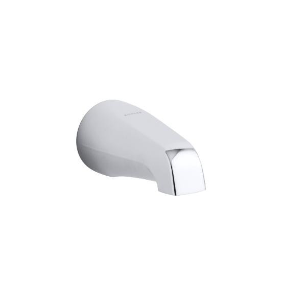 Kohler 15135-CP Coralais 4-7/8 Non-Diverter Bath Spout With Npt Connection