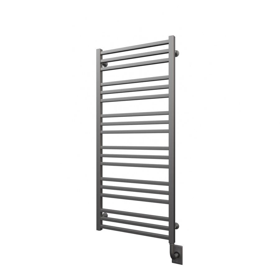 ICO W3404 Tuzio Avento 23.5"x47.5" Towel Warmer, Brushed Nickel Electric Hardwired