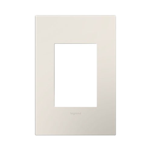 Legrand AWP1G3LA4 Satin Light Almond 1 Gang Wall Plate