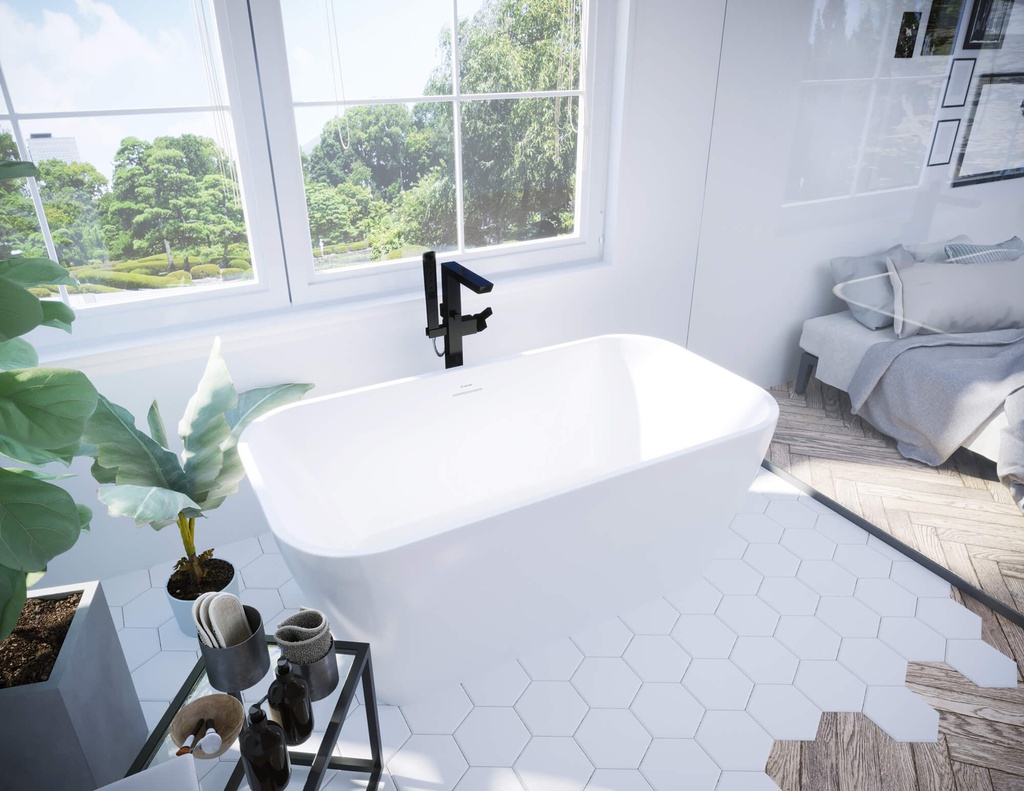 Mirolin CF1022 White Mistaya Bath