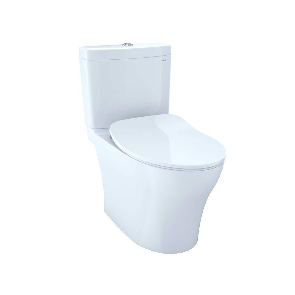 TOTO MS446234CUMG Aquia IV 1G Elongated Toilet WASHLET+ Connection Cotton