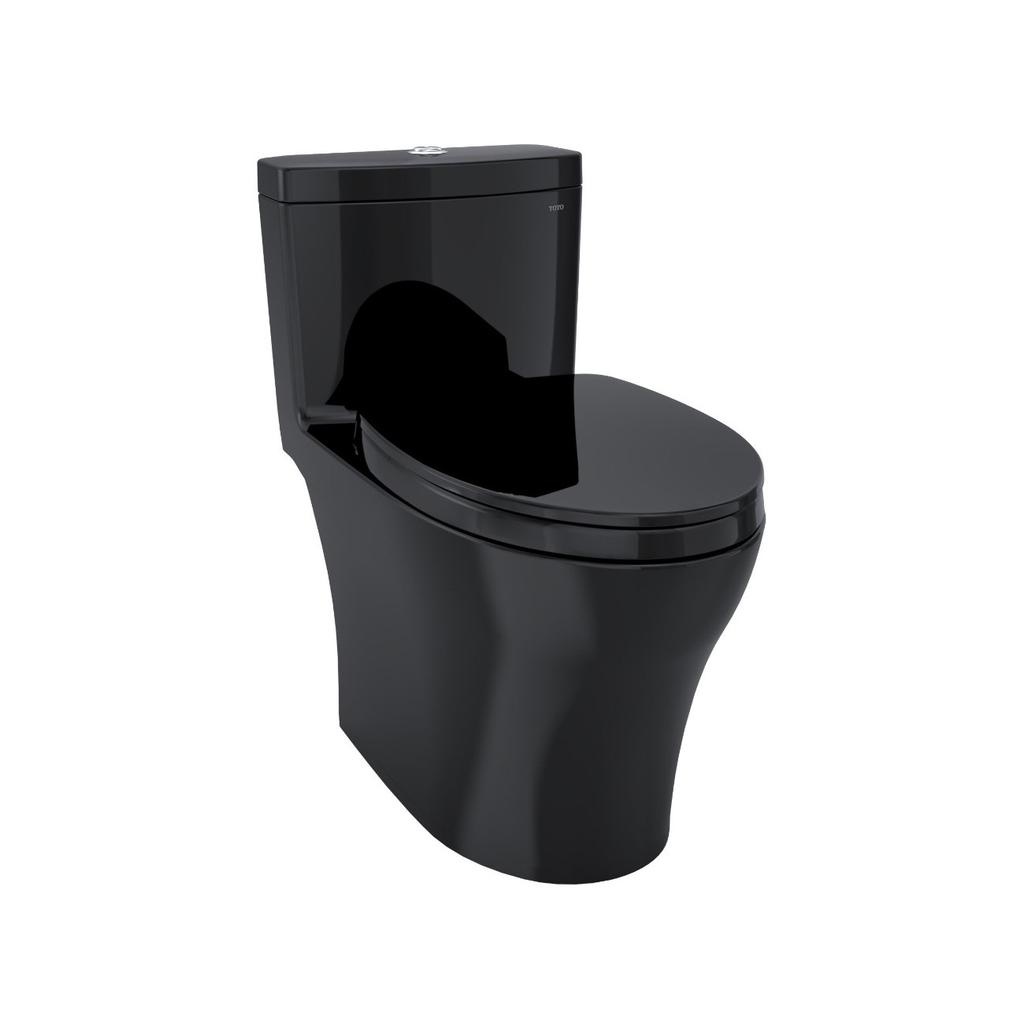 TOTO MS646124CEMF Aquia IV One Piece Elongated Toilet Ebony