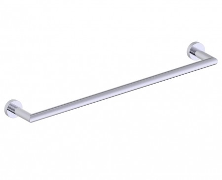 Kartners 144180SB-81 OSLO Towel Bar 18" Solid Back Brushed Nickel