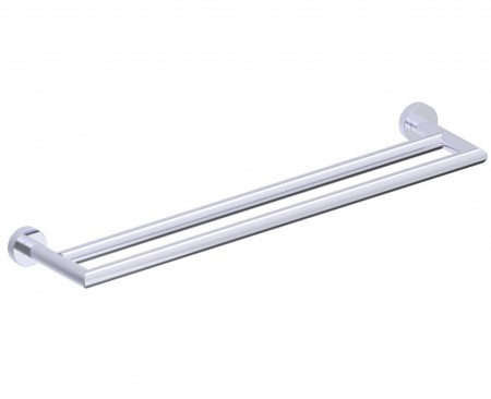 Kartners 144182-81 OSLO Towel Bar Double 18" Brushed Nickel